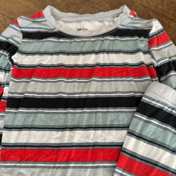 Little Sleepies Winter Stripe PJs • 2 piece set - Picture 4 of 5